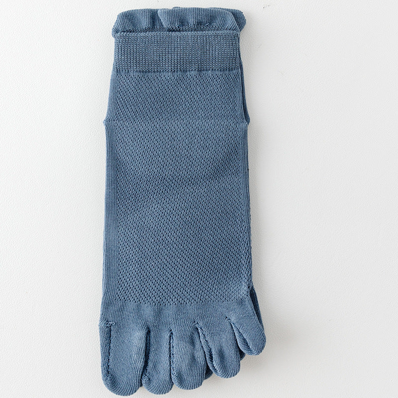 Five Toe Cotton Barefoot Socks (Unisex)