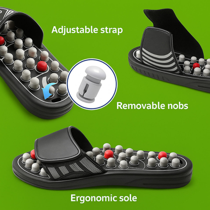 Reflexology Acupuncture Massage Slippers