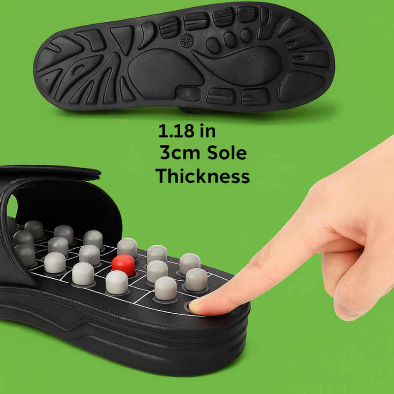 Reflexology Acupuncture Massage Slippers