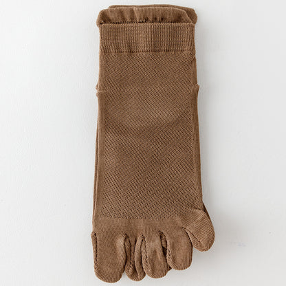 Five Toe Cotton Barefoot Socks (Unisex)