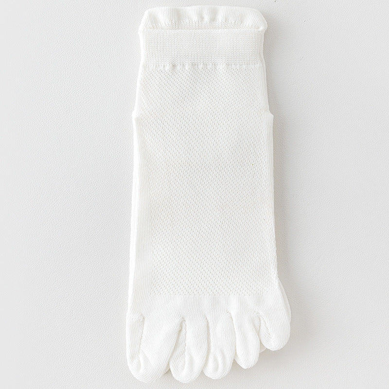 Five Toe Cotton Barefoot Socks (Unisex)