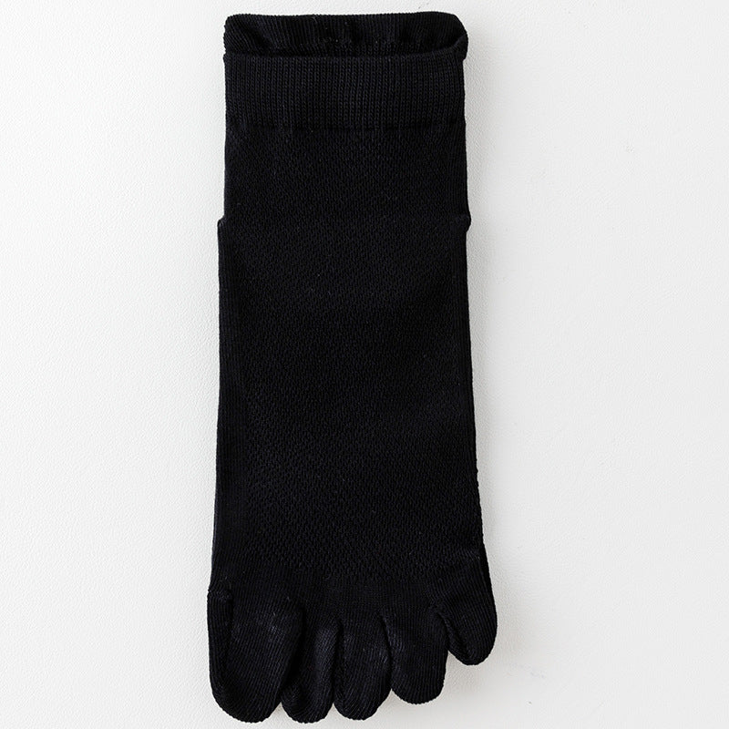 Five Toe Cotton Barefoot Socks (Unisex)