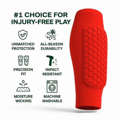 ShinGuard™ - Youth Leg Sleeve (Skin-Friendly Protector for Active Kids)