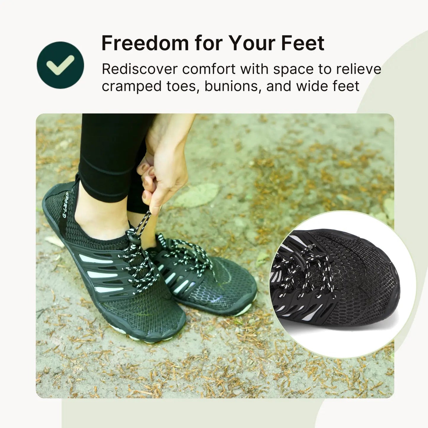 Barefoot Creek | non‑slip shoes (Unisex)