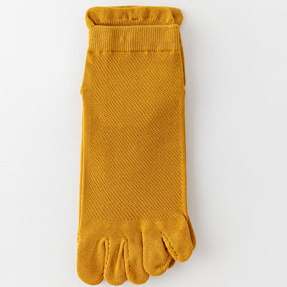 Five Toe Cotton Barefoot Socks (Unisex)